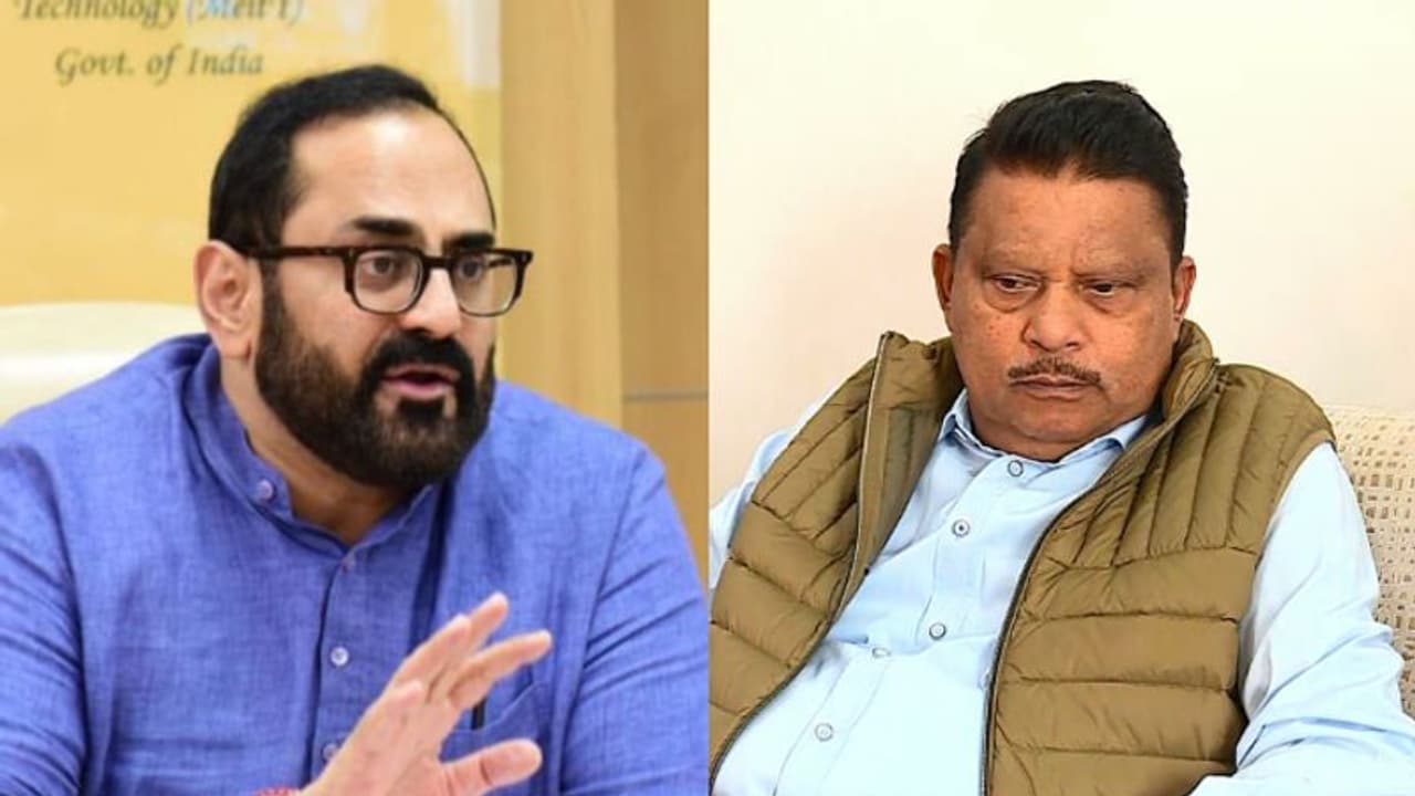 കേന്ദ്രമന്ത്രി രാജീവ് ചന്ദ്രശേഖറിനെ പുകഴ്ത്തി രാജ്യസഭയിൽ മുസ്ലിം ലീഗ് അംഗം പിവി അബ്ദുൾ വഹാബ് കേന്ദ്രമന്ത്രി രാജീവ് ചന്ദ്രശേഖറിനെ പുകഴ്ത്തി രാജ്യസഭയിൽ മുസ്ലിം ലീഗ് അംഗം പിവി അബ്ദുൾ വഹാബ്