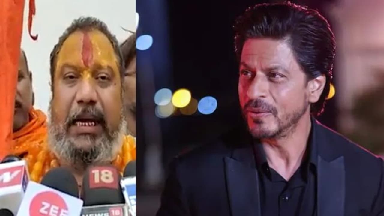 പഠാന്‍ വിവാദം: ഷാരൂഖ് ഖാനെ കണ്ടാൽ ജീവനോടെ ചുട്ടെരിക്കുമെന്ന ഭീഷണിയുമായി വിവാദ സന്യാസി