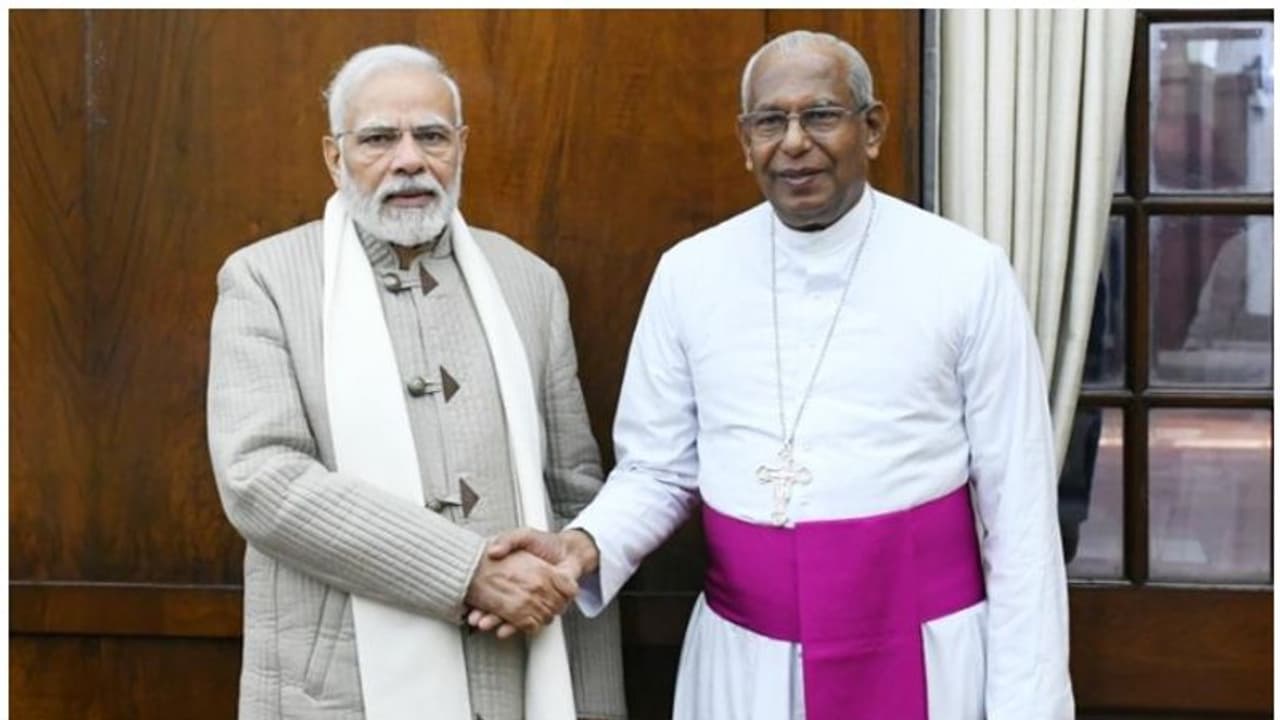 മാർ ആൻഡ്രൂസ് താഴത്ത് പ്രധാനമന്ത്രിയെ കണ്ടു; ക്രൈസ്തവ സമൂഹത്തിന്റെ പൊതു വിഷയങ്ങൾ കൂടിക്കാഴ്ചയിൽ ചർച്ചയായി മാർ ആൻഡ്രൂസ് താഴത്ത് പ്രധാനമന്ത്രിയെ കണ്ടു; ക്രൈസ്തവ സമൂഹത്തിന്റെ പൊതു വിഷയങ്ങൾ കൂടിക്കാഴ്ചയിൽ ചർച്ചയായി