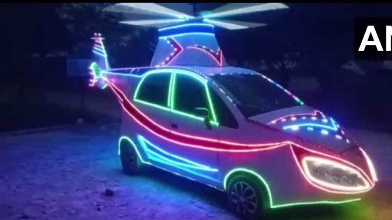 നാനോ കാര്‍ 'ഹെലികോപ്റ്റര്‍' ആക്കി മാറ്റി ഒരു മരപ്പണിക്കാരന്‍! 