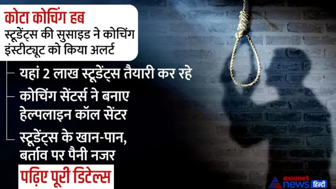 कोचिंग कैपिटल कोटा में क्यों सुसाइड कर रहे स्टूडेंट्स, बच्चों को टेंशन फ्री करने अब ये तरीके अपनाए जा रहे हैं