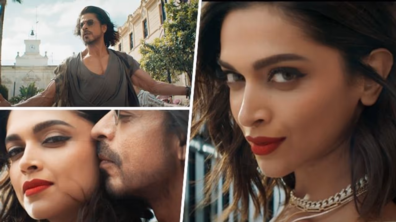 Jhoome Jo: SRK and Deepika Padukone's killer moves with Arijit Singh's vocals are a visual treat Jhoome Jo: SRK and Deepika Padukone's killer moves with Arijit Singh's vocals are a visual treat
