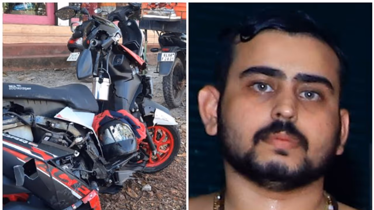 ക്ഷേത്രത്തിൽ പ്രഭാത പൂജക്ക് വരുന്നതിനിടെ വാഹനാപകടം; പരിക്കേറ്റ പൂജാരി മരിച്ചു ക്ഷേത്രത്തിൽ പ്രഭാത പൂജക്ക് വരുന്നതിനിടെ വാഹനാപകടം; പരിക്കേറ്റ പൂജാരി മരിച്ചു