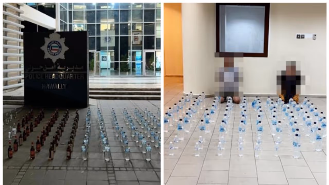 വന് മദ്യ ശേഖരവുമായി മൂന്ന് പ്രവാസികള് പരിശോധനകള്ക്കിടെ പിടിയില് വന് മദ്യ ശേഖരവുമായി മൂന്ന് പ്രവാസികള് പരിശോധനകള്ക്കിടെ പിടിയില്