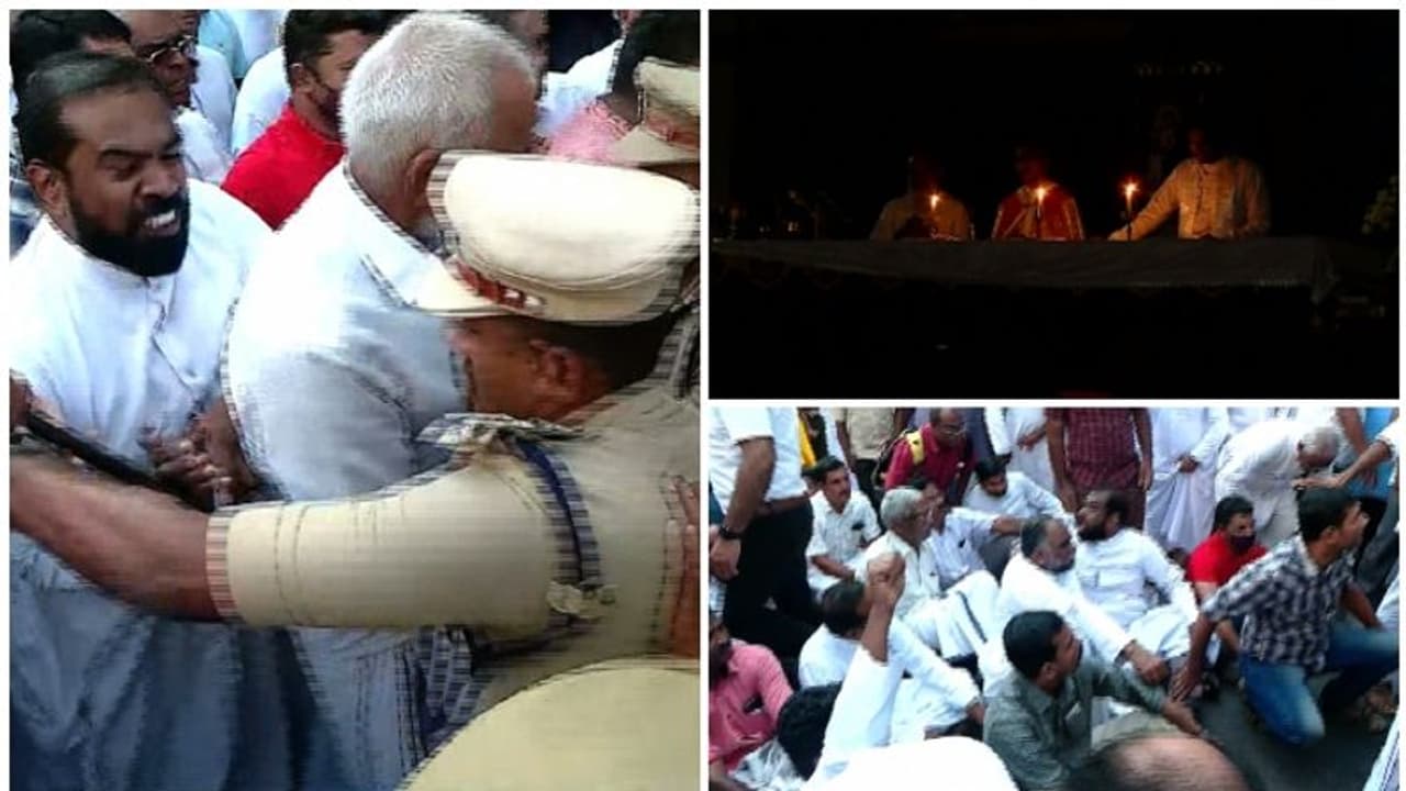 ക്രിസ്മസ് തലേന്നും കുർബാന തർക്കം; തമ്മിലടിച്ച് ഇരുവിഭാഗങ്ങൾ, മാര്‍പാപ്പയ്ക്ക് വിമത വൈദികരുടെ കത്ത്