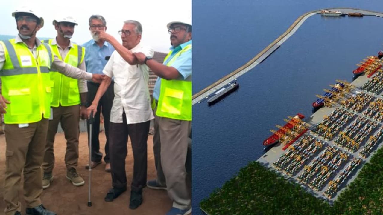 1946ൽ വിഴിഞ്ഞം തുറമുഖ സർവേ അംഗം; സ്വപ്ന പദ്ധതി നേരിൽക്കാണാൻ 100 ാം വയസ്സിലും ഗോവിന്ദ മേനോൻ എത്തി 1946ൽ വിഴിഞ്ഞം തുറമുഖ സർവേ അംഗം; സ്വപ്ന പദ്ധതി നേരിൽക്കാണാൻ 100 ാം വയസ്സിലും ഗോവിന്ദ മേനോൻ എത്തി