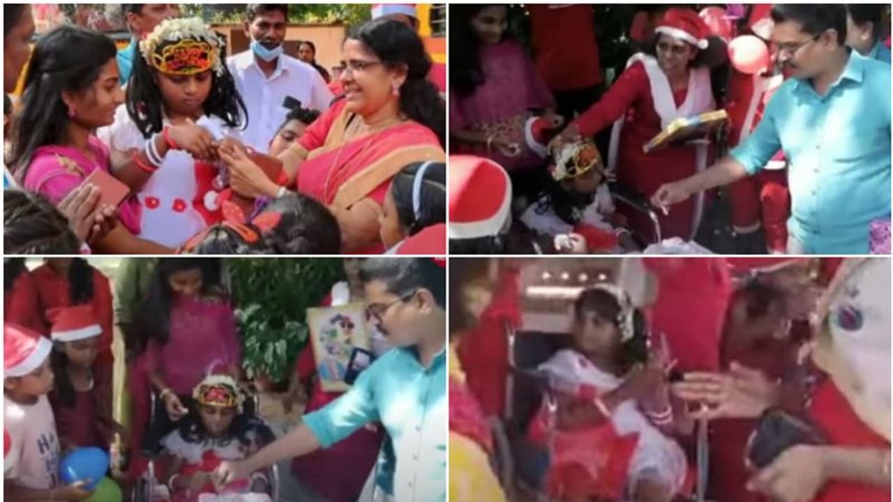 അത്രമേൽ പ്രിയപ്പെട്ട ജന്മദിനം; വീൽചെയറിൽ ശ്രേയമോൾക്ക് വലിയ സന്തോഷം സമ്മാനിച്ച് കൂട്ടുകാരും സമഗ്രശിക്ഷ അഭിയാനും അത്രമേൽ പ്രിയപ്പെട്ട ജന്മദിനം; വീൽചെയറിൽ ശ്രേയമോൾക്ക് വലിയ സന്തോഷം സമ്മാനിച്ച് കൂട്ടുകാരും സമഗ്രശിക്ഷ അഭിയാനും