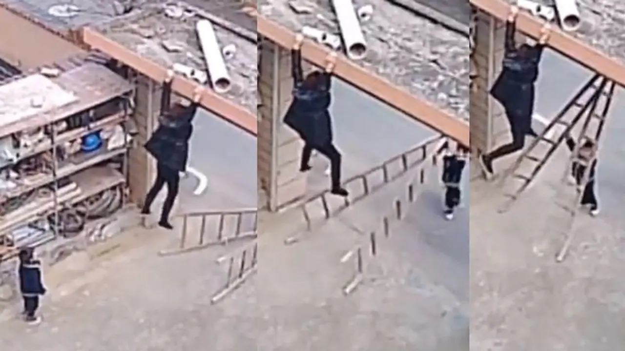 ದೊಡ್ಡ ಅನಾಹುತದಿಂದ ಅಮ್ಮನ ರಕ್ಷಿಸಿದ ಪುಟಾಣಿ... ವಿಡಿಯೋ ವೈರಲ್