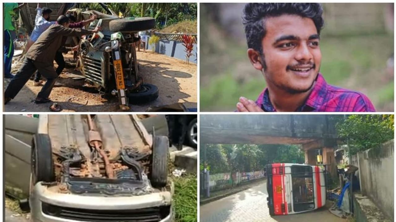 സംസ്ഥാനത്ത് വ്യത്യസ്ത വാഹനാപകടങ്ങളിലായി ആറ് മരണം സംസ്ഥാനത്ത് വ്യത്യസ്ത വാഹനാപകടങ്ങളിലായി ആറ് മരണം