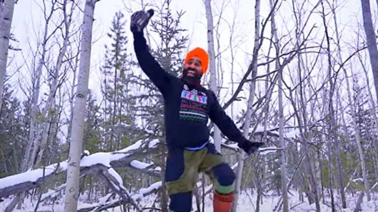 മൈനസ് 30 ഡിഗ്രിയില്‍ നിന്ന് വ്യത്യസ്തമായൊരു ക്രിസ്മസ് ആശംസ; വീഡിയോ...