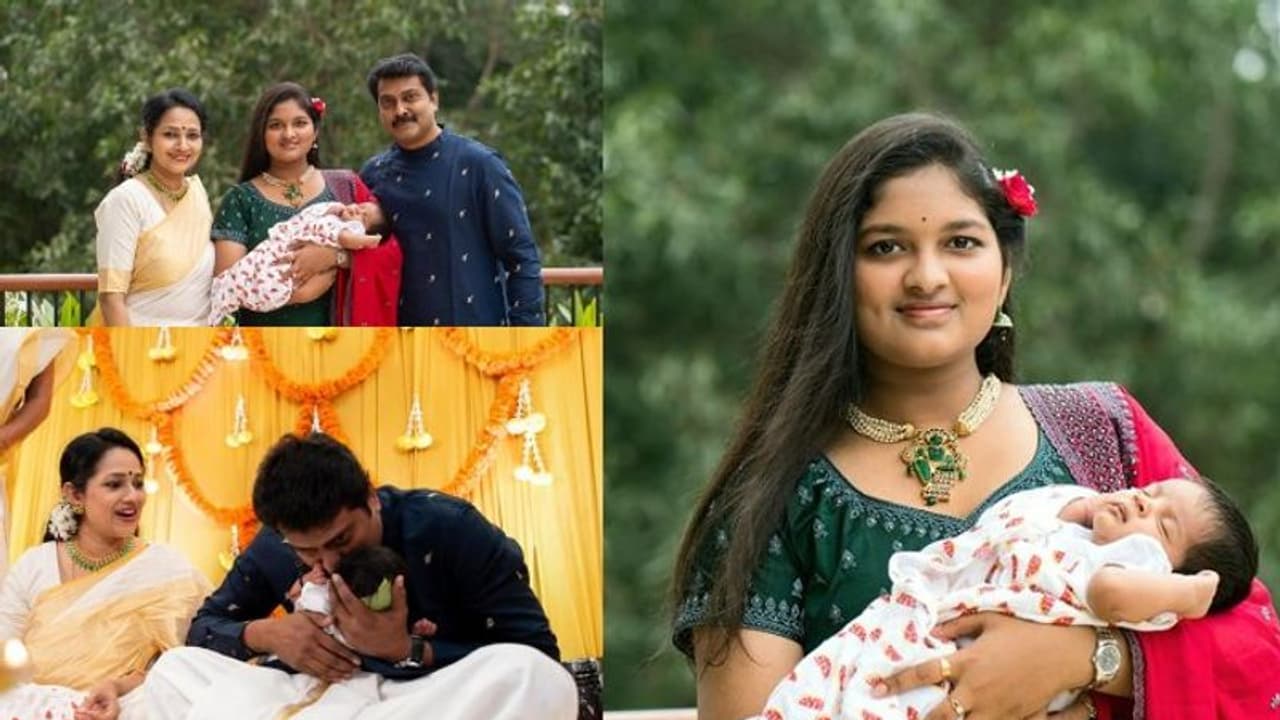 മകന്‍റെ പേരിടല്‍ ചടങ്ങ് ഗംഭീരമാക്കി നടന്‍ നരേന്‍