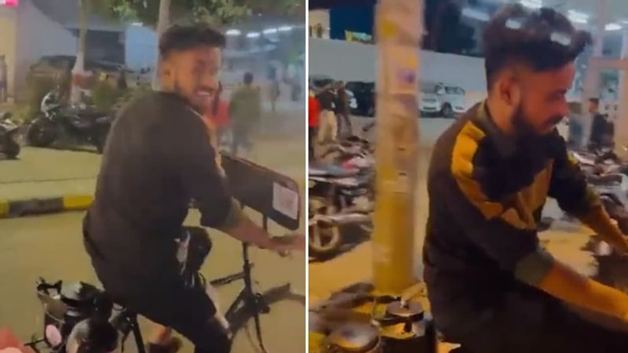 പകല് പഠനം, രാത്രിയില് ഉറക്കമില്ലാതെ അധ്വാനം; യുവാവിന്റെ വീഡിയോ വൈറലാകുന്നു പകല് പഠനം, രാത്രിയില് ഉറക്കമില്ലാതെ അധ്വാനം; യുവാവിന്റെ വീഡിയോ വൈറലാകുന്നു