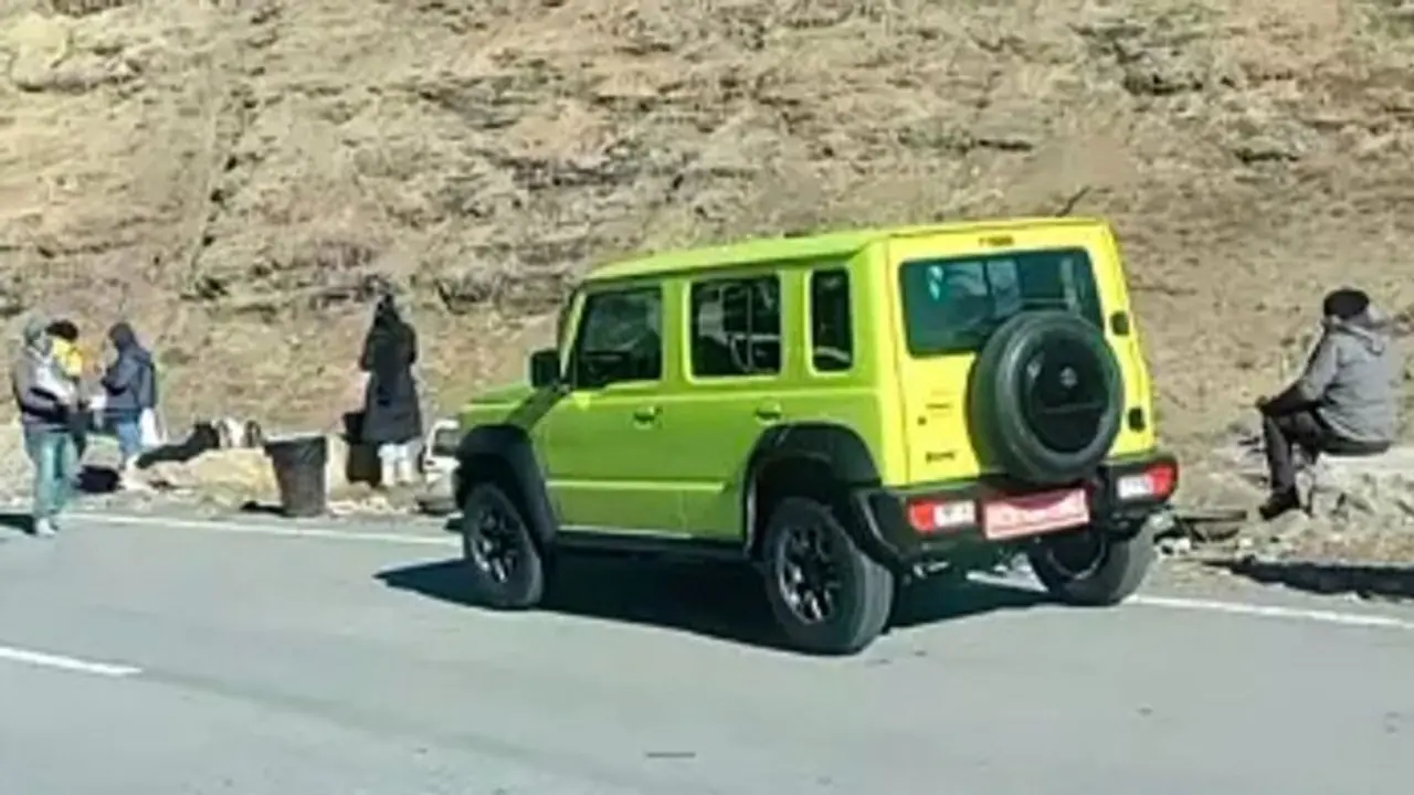 Auto Expo 2023: Maruti Suzuki Jimny 5 door leaked ahead of debut