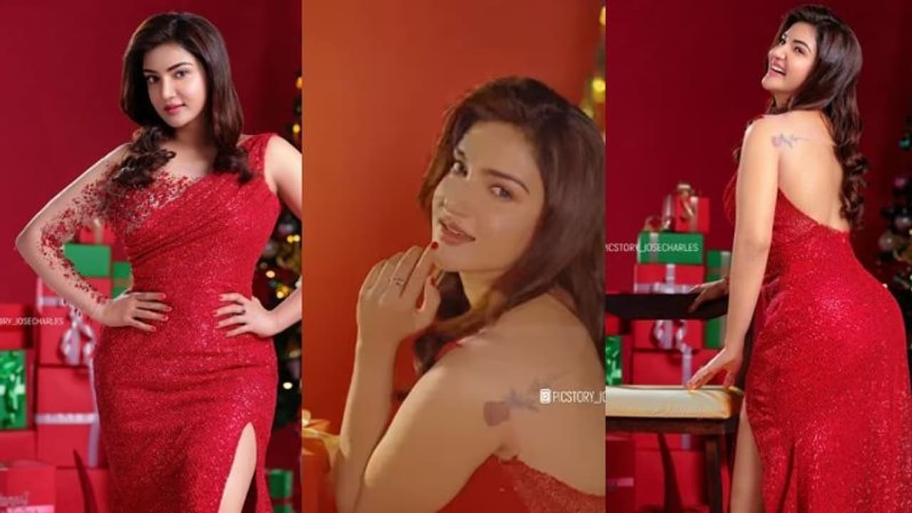 ക്രിസ്മസ് ഗ്ലാമര്‍ ഫോട്ടോഷൂട്ടുമായി ഹണി റോസ്; മെയ്ക്കിംഗ് വീഡിയോ പുറത്ത്