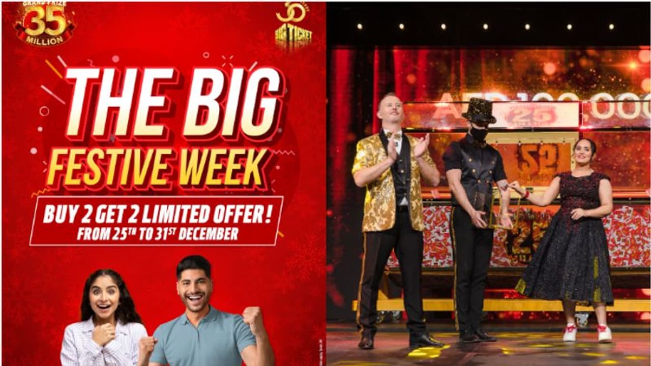 ബിഗ് ടിക്കറ്റിലൂടെ വിജയിക്കാന് ഇനി ഇരട്ടി സാധ്യതകള്; 70 കോടിയിലേറെ രൂപയുടെ ഗ്രാന്ഡ് പ്രൈസ് ബിഗ് ടിക്കറ്റിലൂടെ വിജയിക്കാന് ഇനി ഇരട്ടി സാധ്യതകള്; 70 കോടിയിലേറെ രൂപയുടെ ഗ്രാന്ഡ് പ്രൈസ്