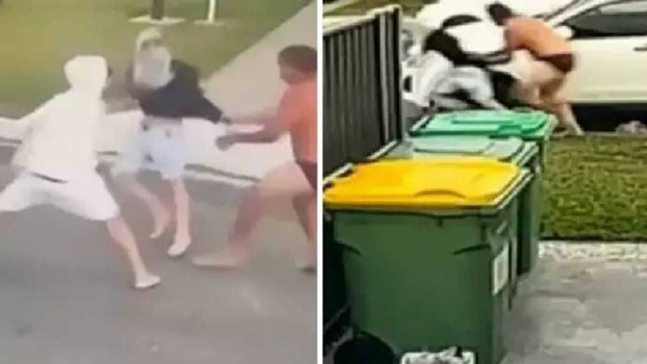 അടിവസ്ത്രം മാത്രം ധരിച്ച് കള്ളന്മാരോട് ഏറ്റുമുട്ടുന്ന 50 കാരൻ, വൈറലായി ദൃശ്യങ്ങൾ