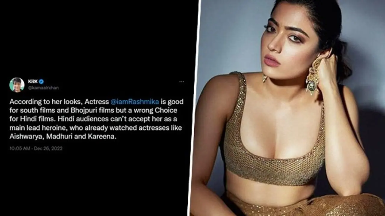 'Rashmika has no future in Bollywood' predicts KRK; also read what he said about Ranveer's career and more 'Rashmika has no future in Bollywood' predicts KRK; also read what he said about Ranveer's career and more
