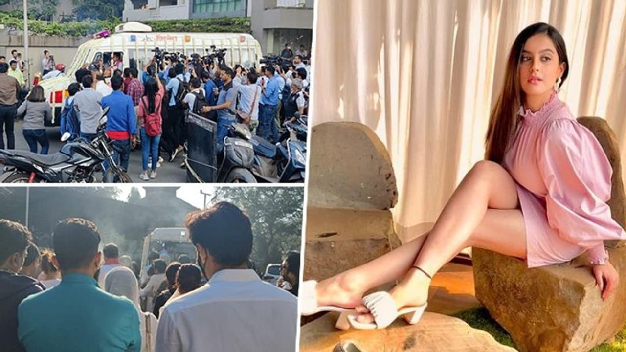 Tunisha Sharma Funeral Updates: Late actress's mortal remains taken to crematorium for final rites