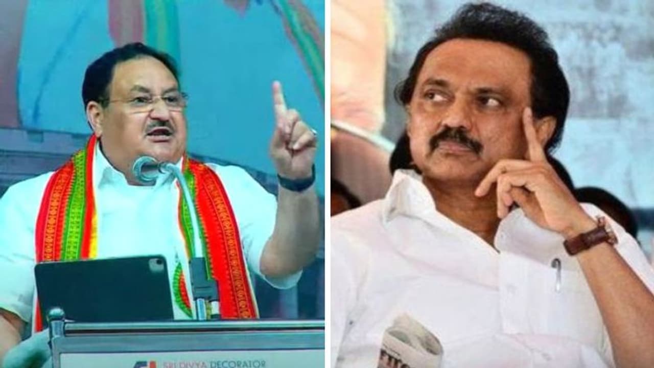 திமுக ஒரு குடும்ப கட்சி.. தமிழ்நாடு பாதுகாப்பான கைகளில் இல்லை! திமுகவை வெளுத்து வாங்கிய ஜே.பி நட்டா திமுக ஒரு குடும்ப கட்சி.. தமிழ்நாடு பாதுகாப்பான கைகளில் இல்லை! திமுகவை வெளுத்து வாங்கிய ஜே.பி நட்டா