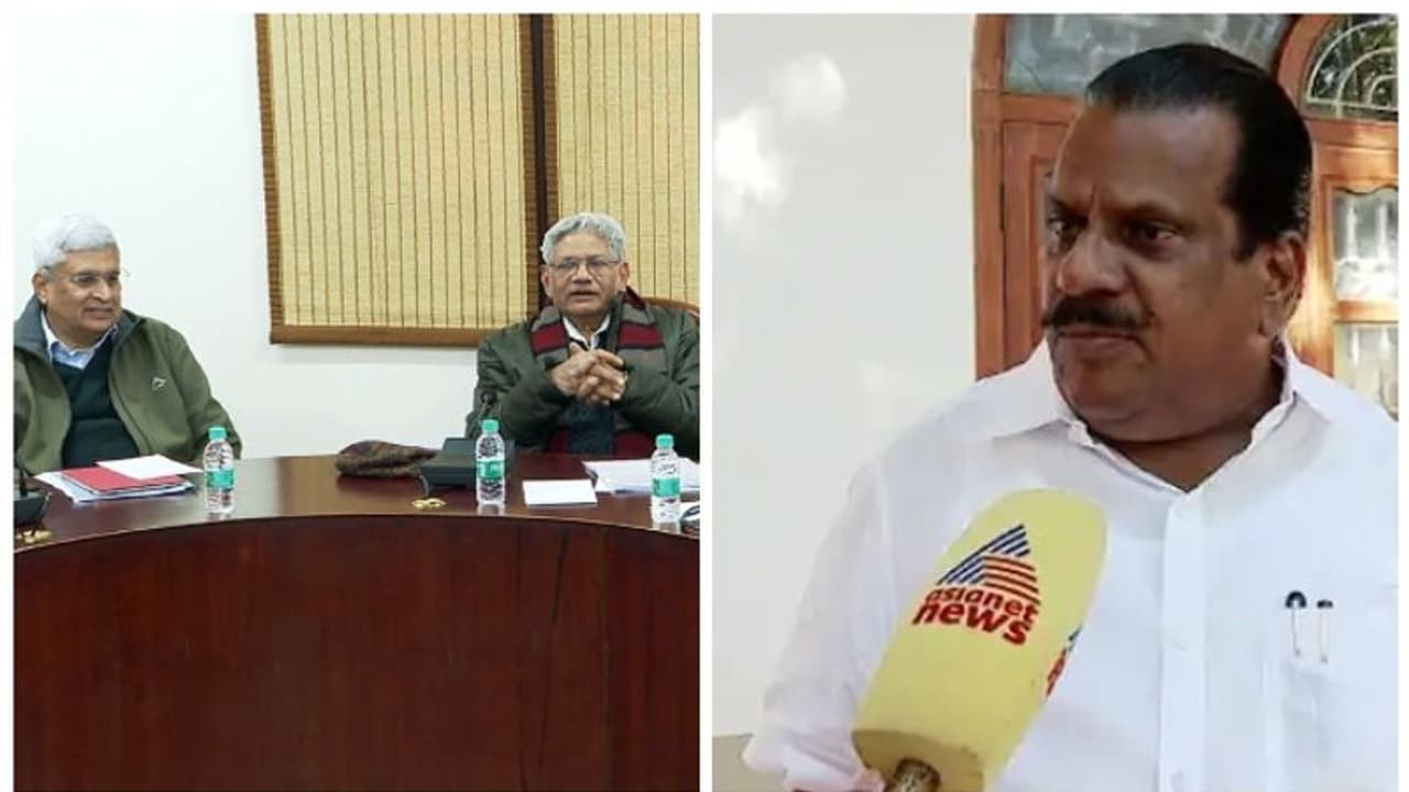 ഇപിക്കെതിരായ ആരോപണം കരുതലോടെ കൈകാര്യം ചെയ്യണമെന്ന് ദേശീയ നേതൃത്വം; ചേരിതിരിവ് ഒഴിവാക്കണമെന്നും പിബി ഇപിക്കെതിരായ ആരോപണം കരുതലോടെ കൈകാര്യം ചെയ്യണമെന്ന് ദേശീയ നേതൃത്വം; ചേരിതിരിവ് ഒഴിവാക്കണമെന്നും പിബി