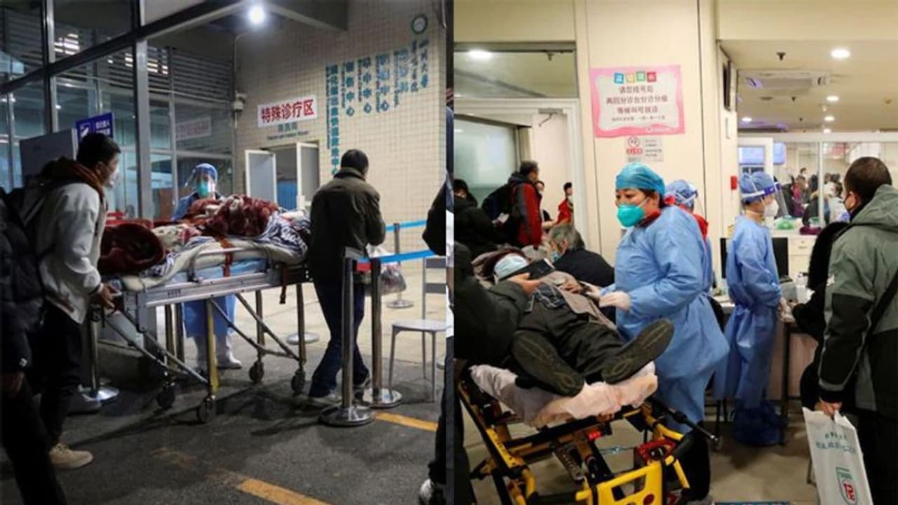 చైనాలో కరోనా పంజా: రోగుల‌తో నిండిపోయిన ఆస్ప‌త్రులు.. ప‌డ‌క‌లు లేక ఇబ్బందులు.. 