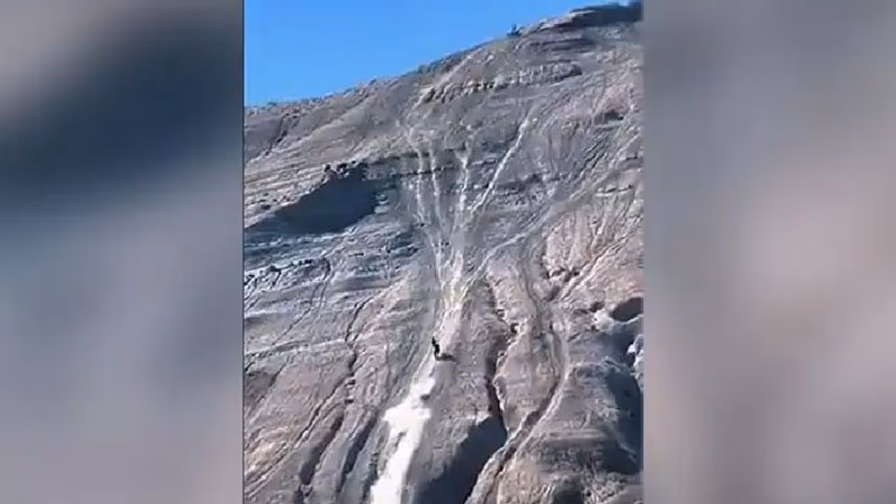 'സാഹസികതയുടെ അങ്ങേയറ്റം'; അതിശയിപ്പിക്കുന്ന വീഡിയോ 