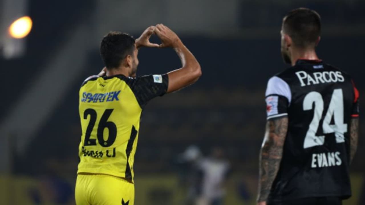 നോര്‍ത്ത് ഈസ്റ്റ് യുനൈറ്റഡിനെതിരെ ഗോള്‍മഴ; ഐഎസ്എല്ലില്‍ ഹൈദരാബാദ് വീണ്ടും ഒന്നാമത്