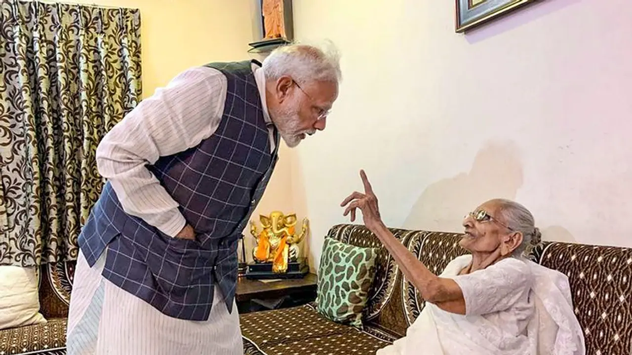 Heeraben Damodardas Modi: 'Simple yet extraordinary' Heeraben Damodardas Modi: 'Simple yet extraordinary'