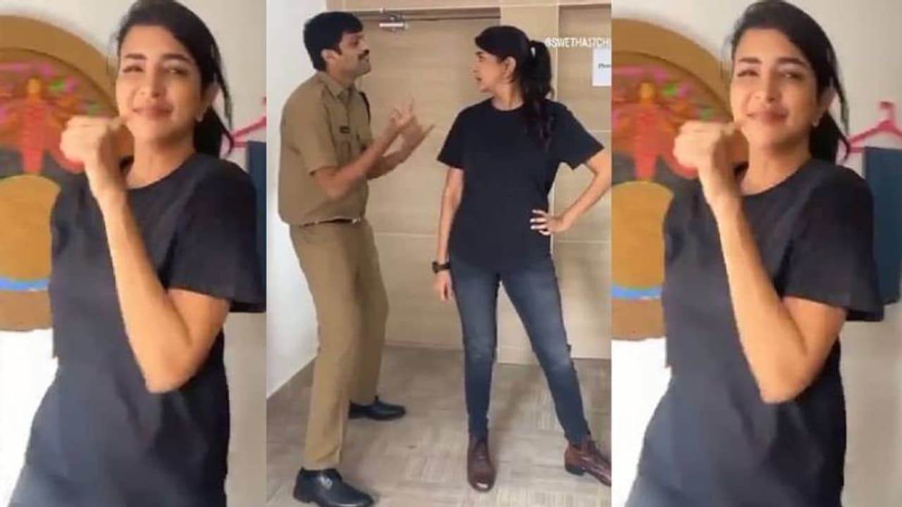 మెగాస్టార్ పాటకు మంచు లక్ష్మి స్టెప్పులు, వైరల్ అవుతున్న వీడియో