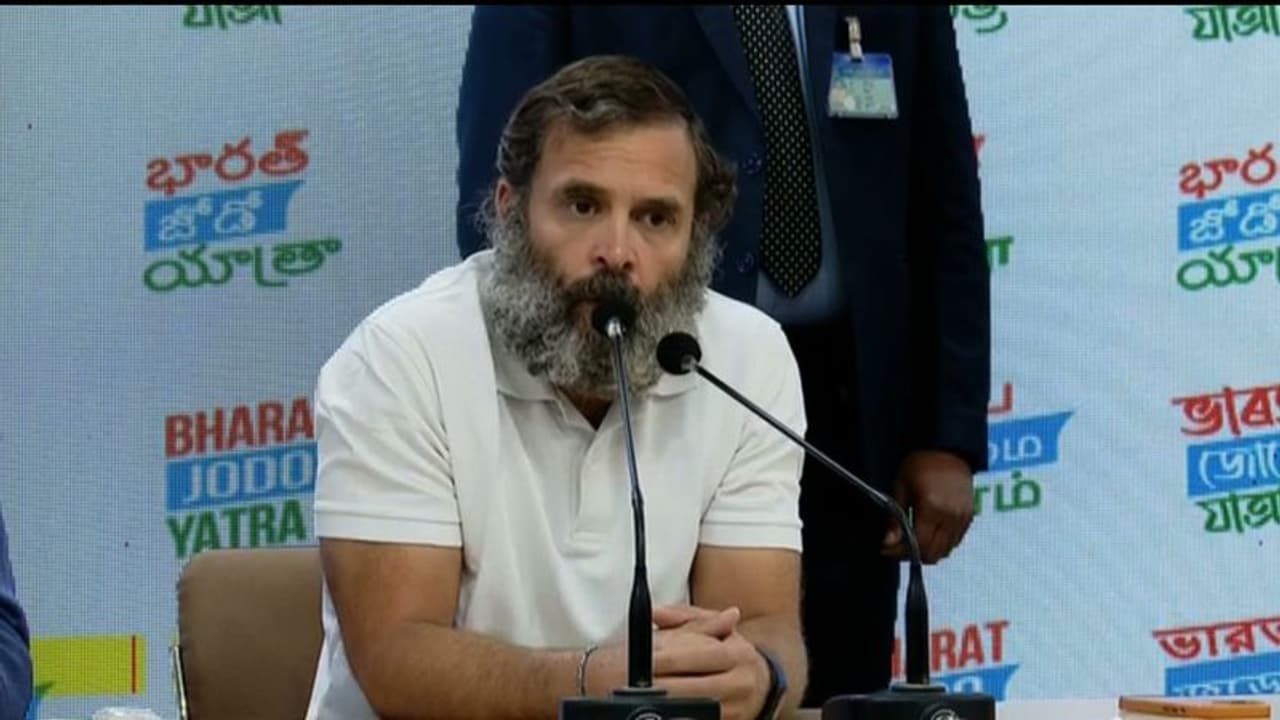 'What about their roadshows?': Rahul Gandhi slams BJP for red flag on security