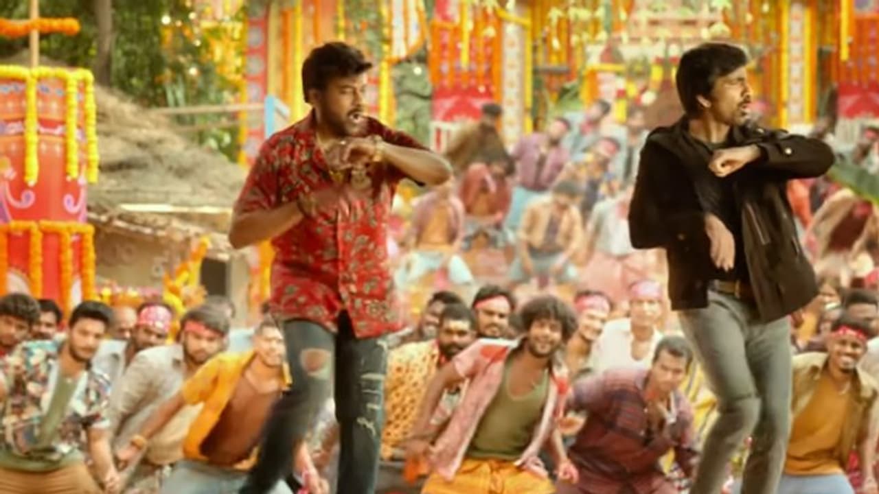 ആടിത്തിമിര്‍ക്കാൻ ചിരഞ്‍ജീവിയും രവി തേജയും, 'വാള്‍ട്ടര്‍ വീരയ്യ' ഗാനം ഹിറ്റ്