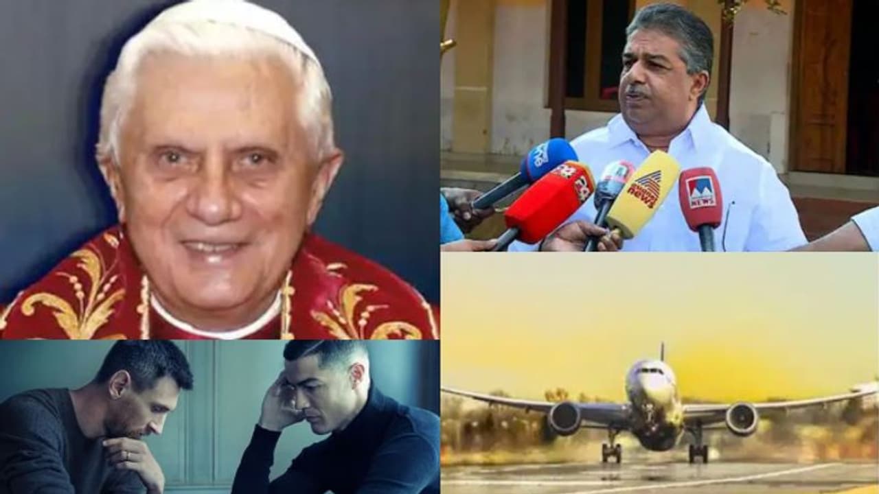 കത്തിൽ രാജി, ലീവ് സറണ്ടര് ഉത്തരവ് പിൻവലിച്ചു, മെസ്സിയും റൊണാൾഡോയും അങ്കത്തിന്, അറിയാം പത്ത് വാര്ത്തകൾ കത്തിൽ രാജി, ലീവ് സറണ്ടര് ഉത്തരവ് പിൻവലിച്ചു, മെസ്സിയും റൊണാൾഡോയും അങ്കത്തിന്, അറിയാം പത്ത് വാര്ത്തകൾ