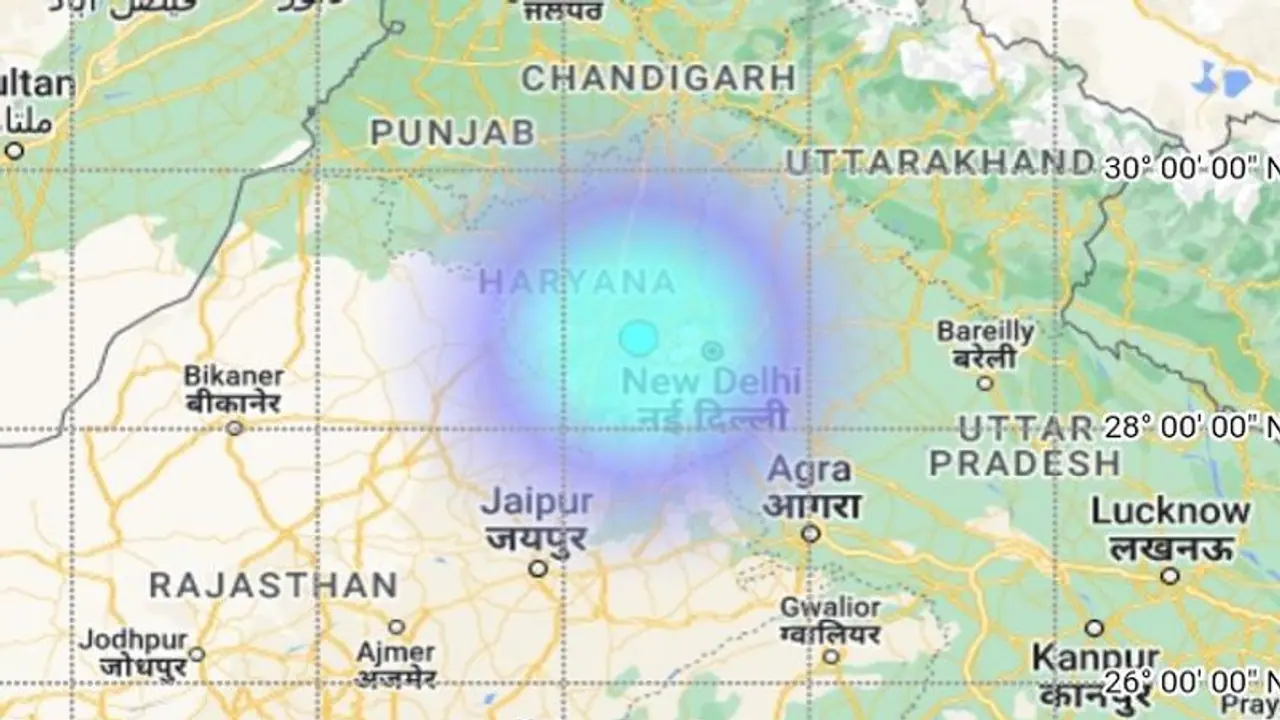 ದೆಹಲಿ ಸೇರಿದಂತೆ ಉತ್ತರ ಭಾರತದಲ್ಲಿ ಭೂಕಂಪನ, ಮತ್ತೆ ರಾಜಧಾನಿಯಲ್ಲಿ ಆತಂಕ!