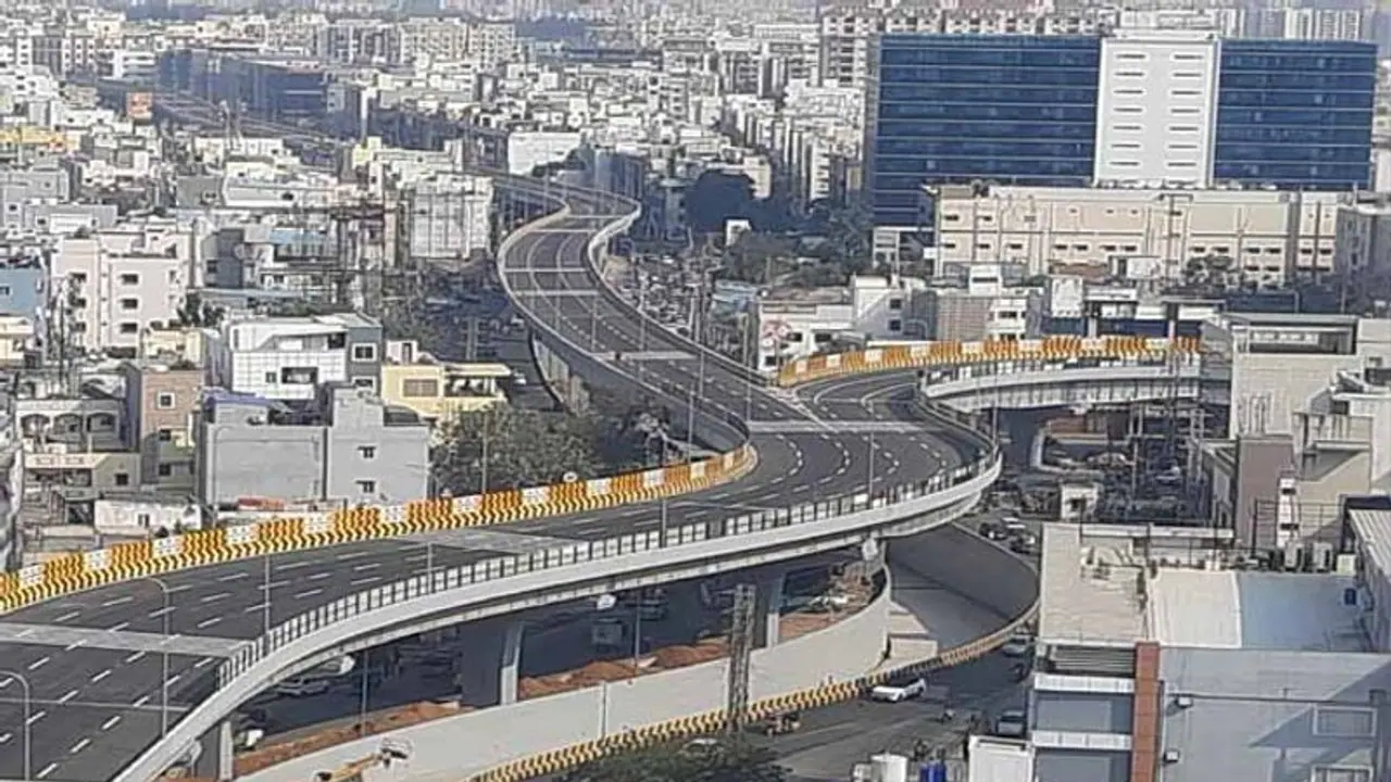 తీరనున్న ట్రాఫిక్ కష్టాలు:కొత్తగూడ ఫ్లైఓవర్ ను ప్రారంభించిన తెలంగాణ మంత్రి కేటీఆర్ తీరనున్న ట్రాఫిక్ కష్టాలు:కొత్తగూడ ఫ్లైఓవర్ ను ప్రారంభించిన తెలంగాణ మంత్రి కేటీఆర్