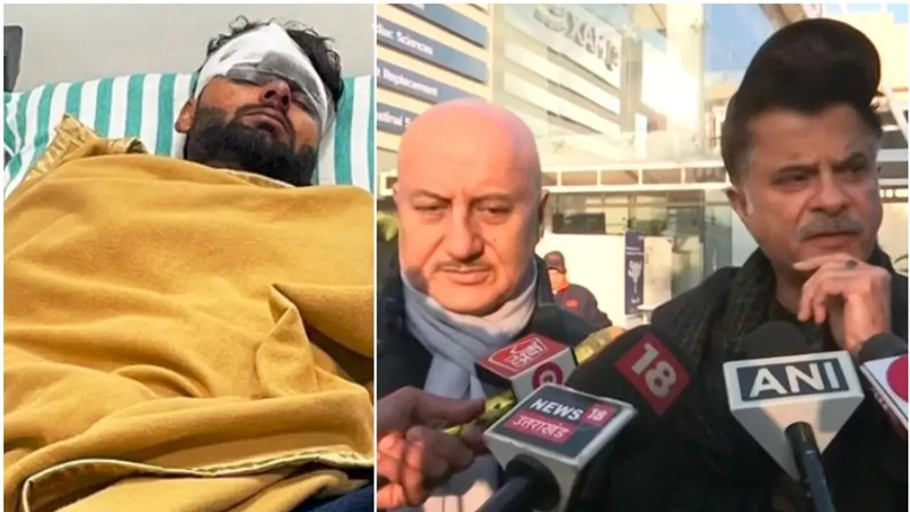 ರಿಷಬ್ ಪಂತ್ ನೋಡಲು ಆಸ್ಪತ್ರೆಗೆ ಧಾವಿಸಿದ ಅನಿಲ್ ಕಪೂರ್, ಅನುಪಮ್ ಖೇರ್; ಸ್ಟಾರ್ ನಟರು ಹೇಳಿದ್ದೇನು?