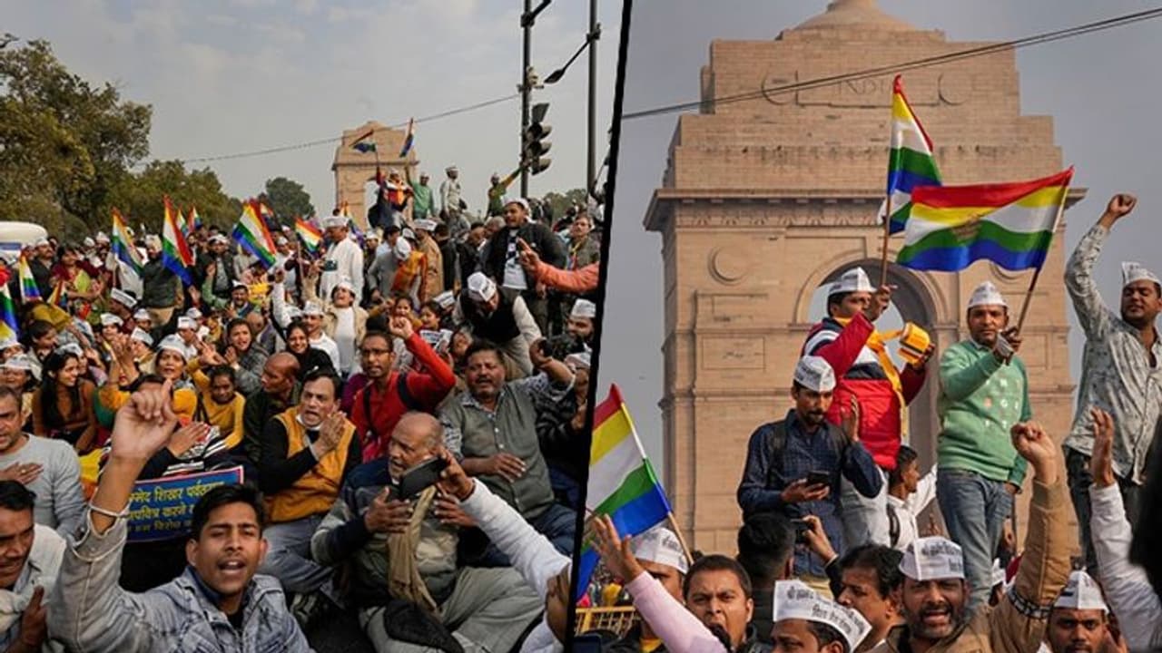 Jain community hold massive protest in Delhi over J'khand govt decision on Sameed Shikharji