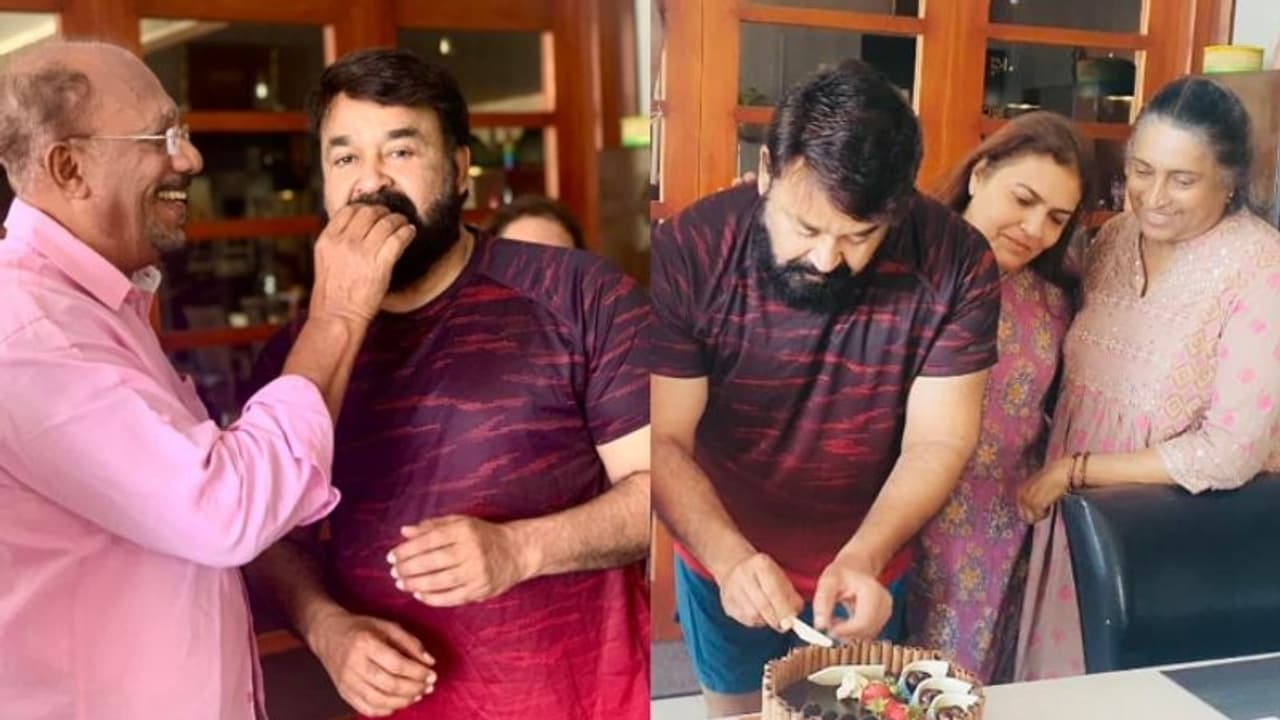 'എന്റെ പുതുവർഷ തുടക്കം'; മോഹൻലാലിന് ഒപ്പമുള്ള ഫോട്ടോകളുമായി ഭദ്രൻ