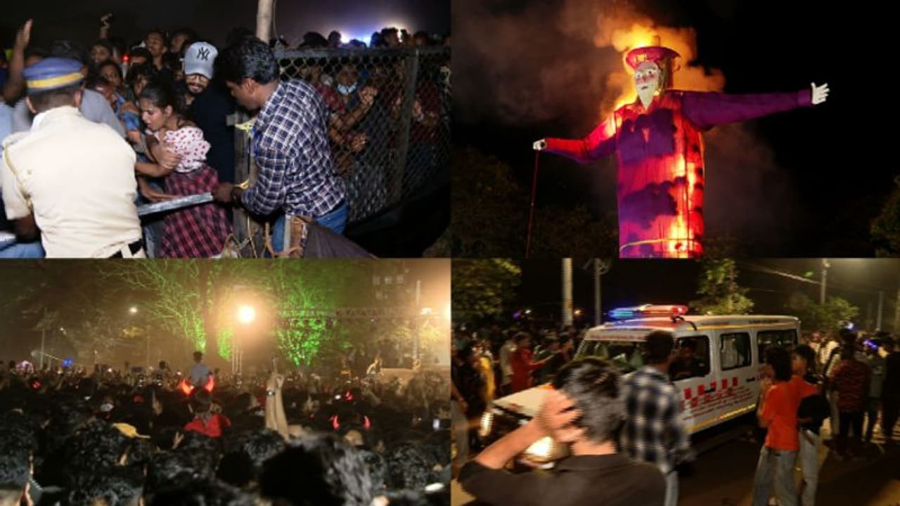 പുതുവർഷം ആഘോഷിക്കാനെത്തിയത് 4 ലക്ഷം പേർ; 'കൈവിട്ട'ത് 5 കുട്ടികൾ, ഫോർട്ട്കൊച്ചിയിൽ ഗുരുതര വീഴ്ച പുതുവർഷം ആഘോഷിക്കാനെത്തിയത് 4 ലക്ഷം പേർ; 'കൈവിട്ട'ത് 5 കുട്ടികൾ, ഫോർട്ട്കൊച്ചിയിൽ ഗുരുതര വീഴ്ച