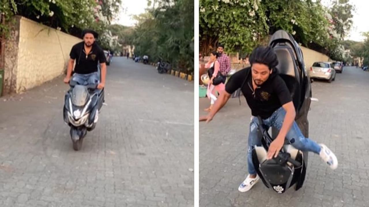Stunt Fails : स्कूटी से बीच सड़क पर स्टंट मार रहा था युवक, देखें फिर क्या हुआ Stunt Fails : स्कूटी से बीच सड़क पर स्टंट मार रहा था युवक, देखें फिर क्या हुआ