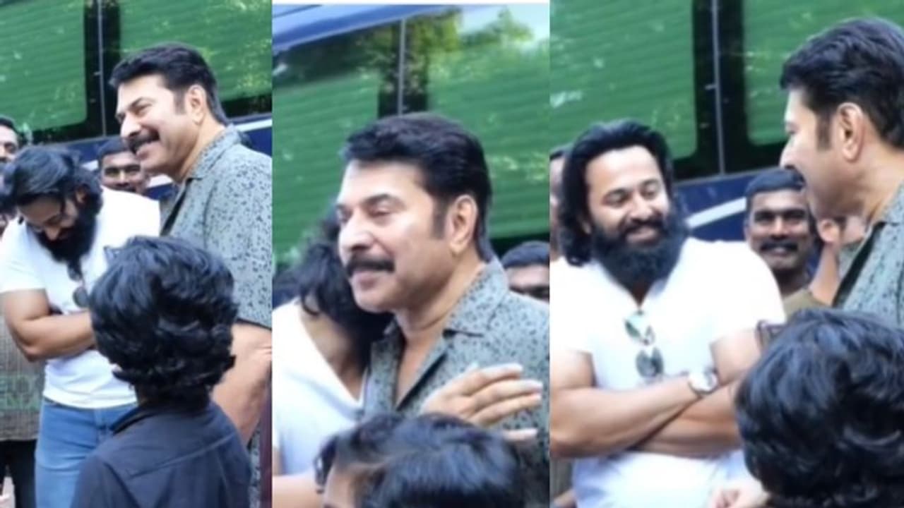 'മാളികപ്പുറം' വൻ ഹിറ്റ്; വിജയം ആഘോഷിച്ച് ടീം, മമ്മൂട്ടിയുടെ കാൽ തൊട്ട് നന്ദി പറഞ്ഞ് ഉണ്ണി മുകുന്ദൻ