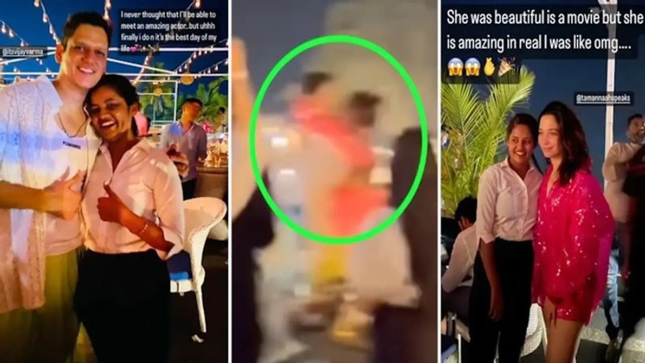 Vijay Varma, Tamannaah Bhatia dating? Video of them kissing at New Year Party VIRAL Vijay Varma, Tamannaah Bhatia dating? Video of them kissing at New Year Party VIRAL