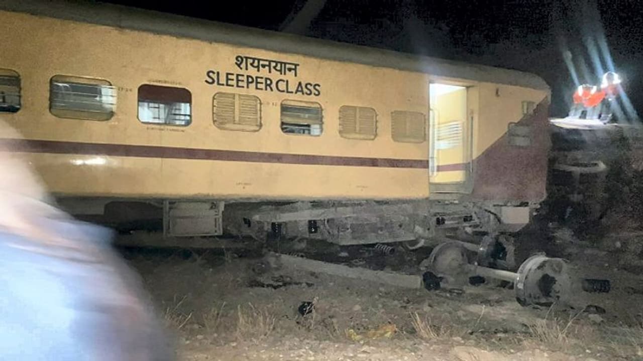 Jodhpur bound express train's 13 coaches derail in Rajasthan, 26 injured Jodhpur bound express train's 13 coaches derail in Rajasthan, 26 injured