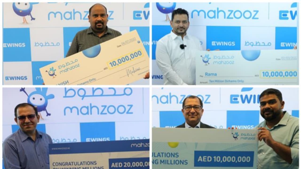 90,000ല് അധികം ഇന്ത്യക്കാര് മഹ്സൂസ് നറുക്കെടുപ്പുകളില് നിന്ന് ഇതുവരെ നേടിയത് 270 കോടി രൂപ 90,000ല് അധികം ഇന്ത്യക്കാര് മഹ്സൂസ് നറുക്കെടുപ്പുകളില് നിന്ന് ഇതുവരെ നേടിയത് 270 കോടി രൂപ