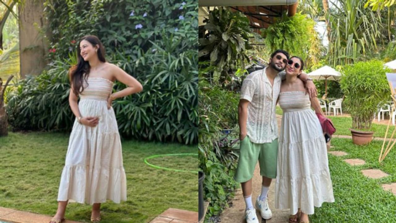 മെറ്റേണിറ്റി ഔട്ട്ഫിറ്റില്‍ തിളങ്ങി ഗൗഹർ ഖാൻ; ചിത്രങ്ങള്‍ വൈറല്‍