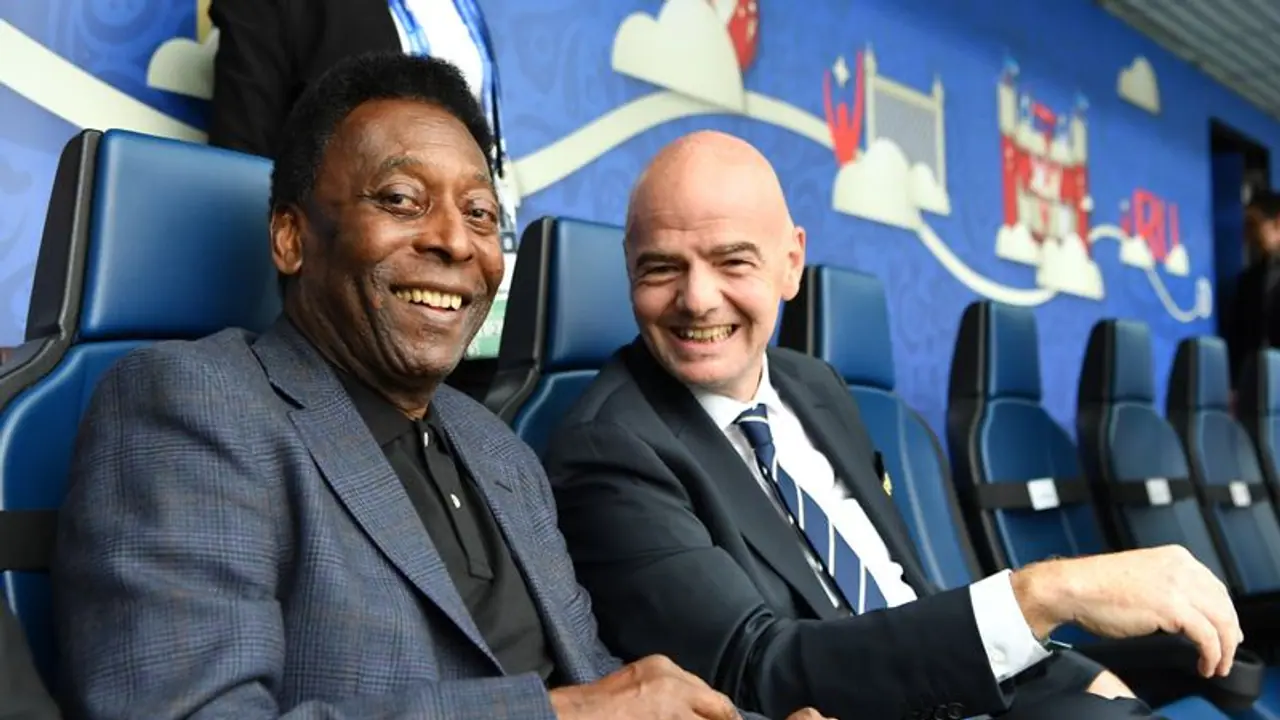 'Going to ask all countries to have one stadium with the name of Pele' FIFA President Gianni Infantino 'Going to ask all countries to have one stadium with the name of Pele' FIFA President Gianni Infantino