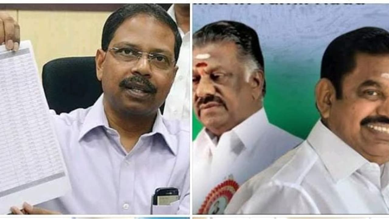 கடிதத்தை வாங்காமல் அடம்பிடிக்கும் இபிஎஸ்..! அதிமுக மோதல் தொடர்பாக தேர்தல் ஆணையத்திற்கு மெயில் அனுப்பிய சாகு