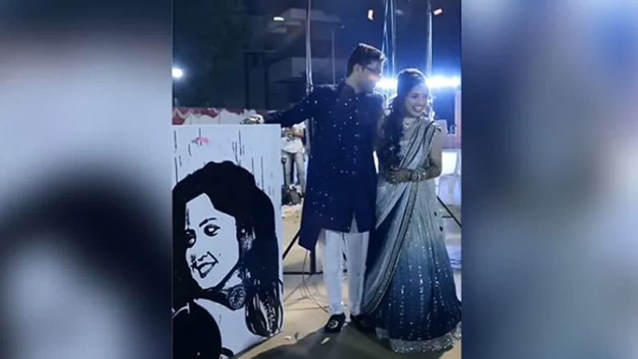 വധുവിന് വിവാഹദിനത്തില്‍ വരന്‍റെ വമ്പൻ 'സര്‍പ്രൈസ്'; വീഡിയോ