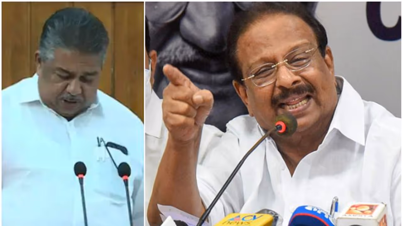 'സജി ചെറിയാന്‍റെ മടങ്ങിവരവ് രാഷ്ട്രീയ ചരിത്രത്തിലെ തീരാക്കളങ്കം, പിണറായി ഭക്തജനക്കൂട്ടമായി സിപിഎം': സുധാകരൻ