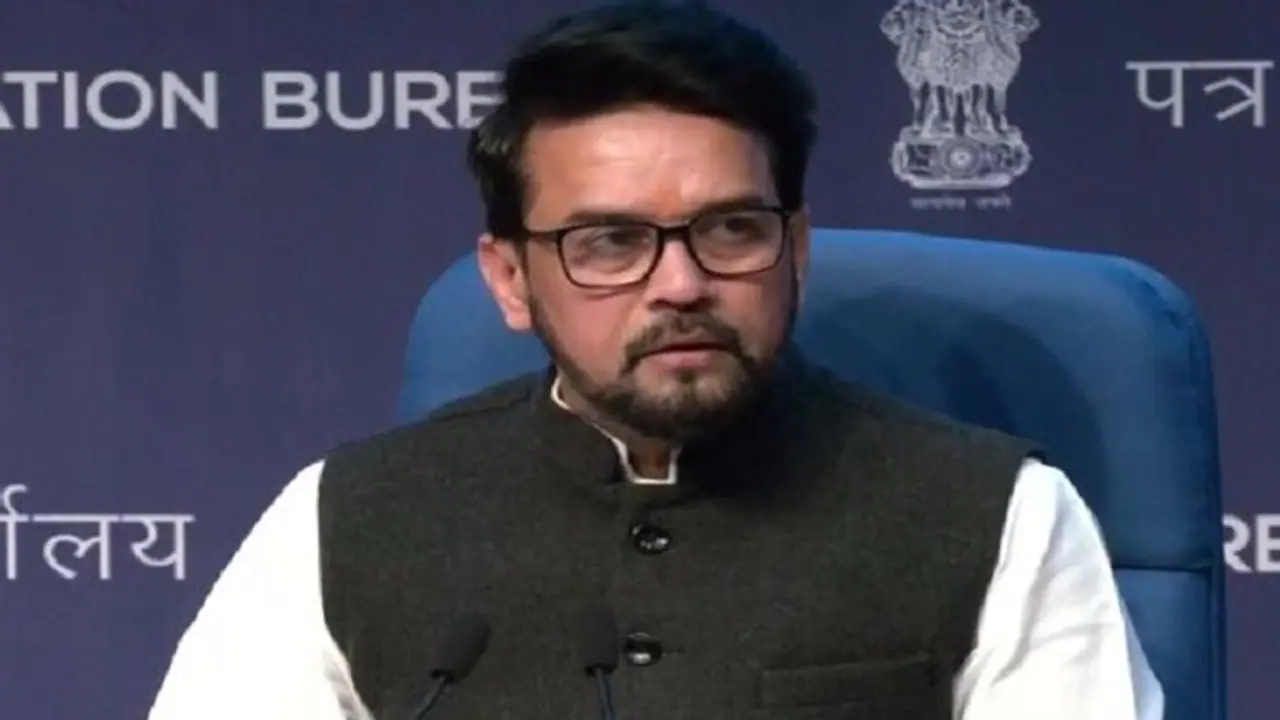 ಪಾಕಿಸ್ತಾನಕ್ಕೆ ತೆರಳುವ ಬಗ್ಗೆ ಬಿಸಿಸಿಐ ನಿರ್ಧರಿಸಲಿ: ಸಚಿವ ಅನುರಾಗ್ ಠಾಕೂರ್