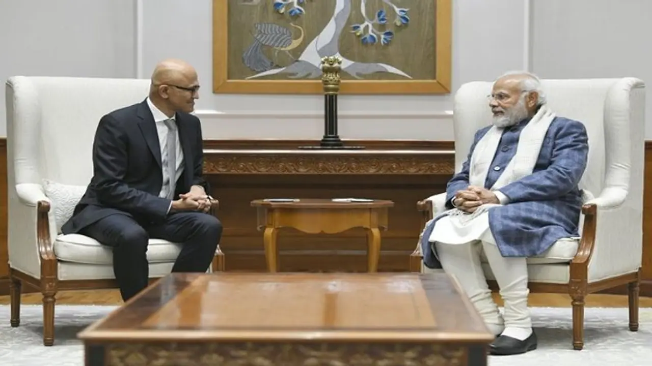 'It was Insightful': Microsoft CEO Satya Nadella after meeting PM Modi 'It was Insightful': Microsoft CEO Satya Nadella after meeting PM Modi